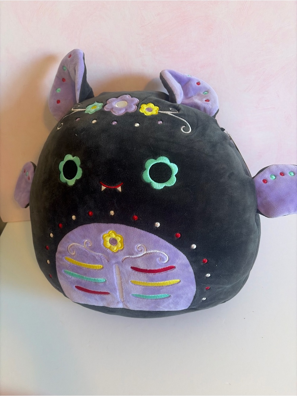 NEW! Squishmallows BETTY the Bat 12" Halloween Squishmallow Day of the Dead Gift